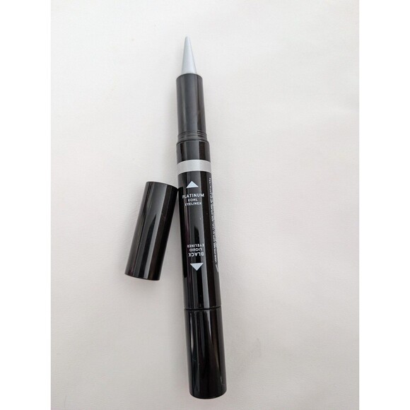 LAURA GELLER NEW YORK Line-N-Define Dual Dimension Eyeliner Black/Platinum - Picture 3 of 4
